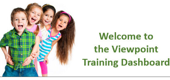 Welcome to the Viewpoint Training Dashboard